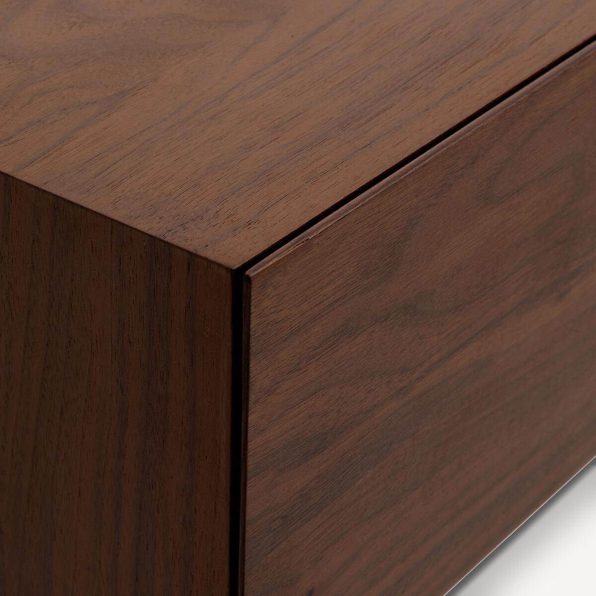 Oreko Walnut Veneered Bedside Table – image 5