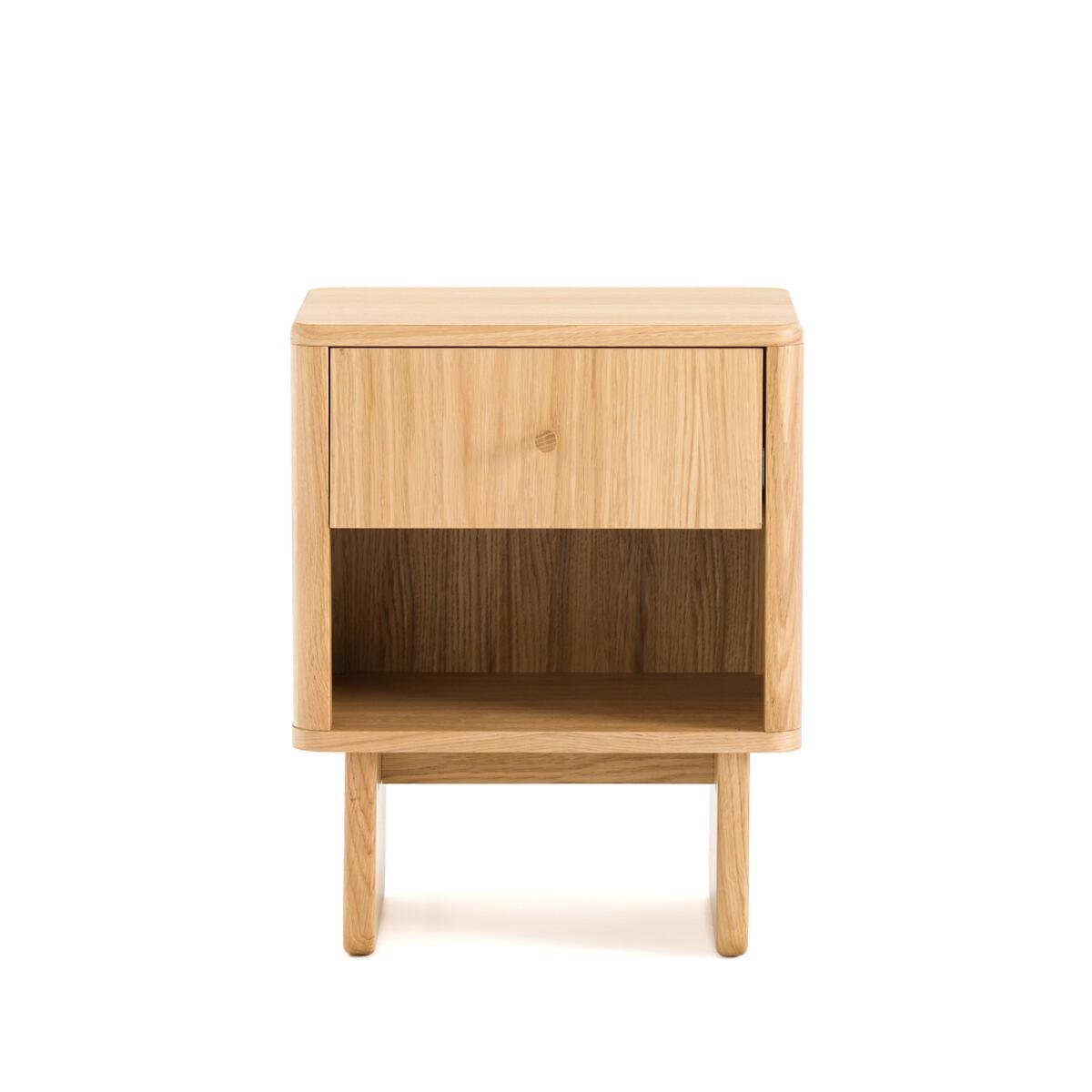 Aleks Oak Bedside Table – image 2