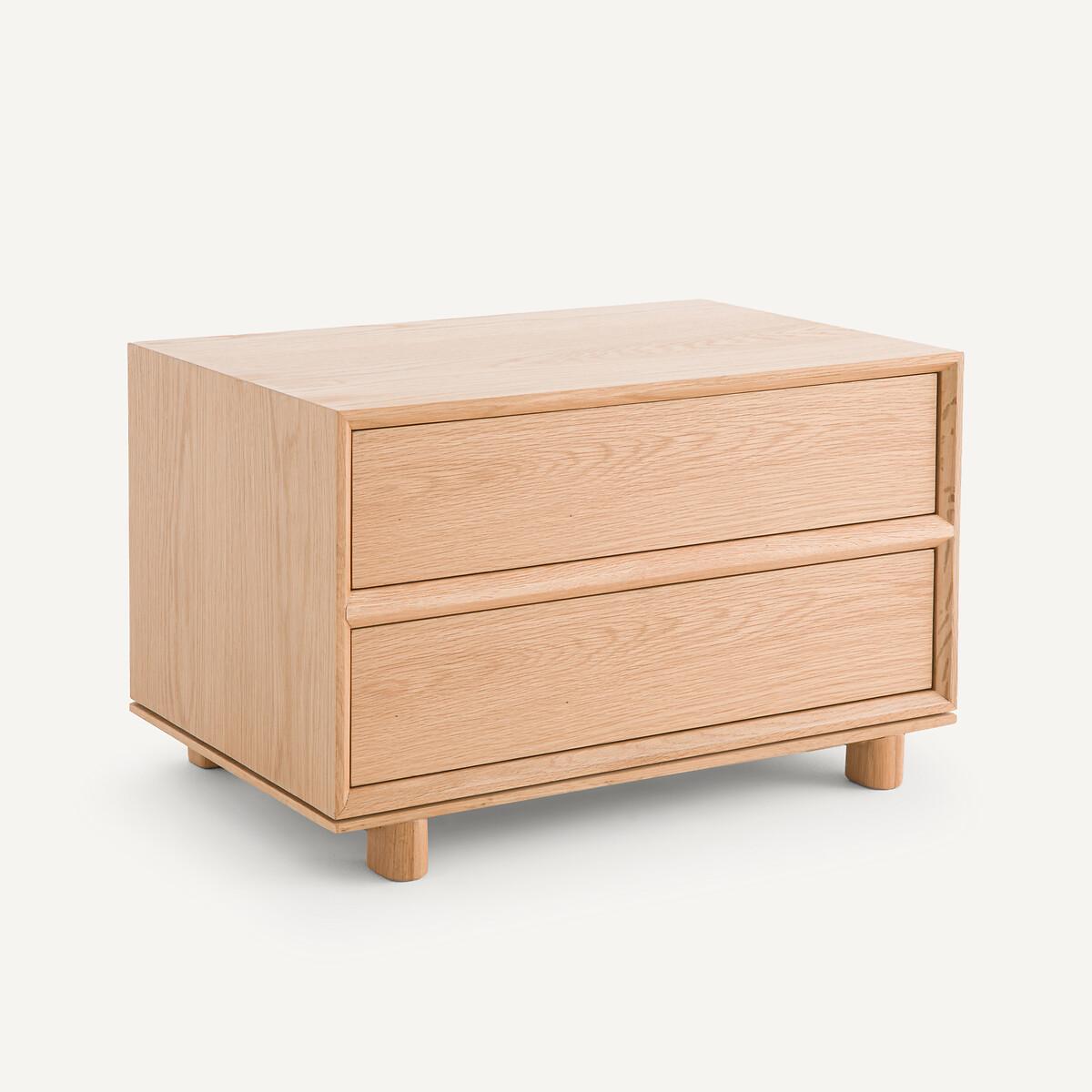 Gloria Solid Oak Bedside Table, designed by E. Gallina – image 2