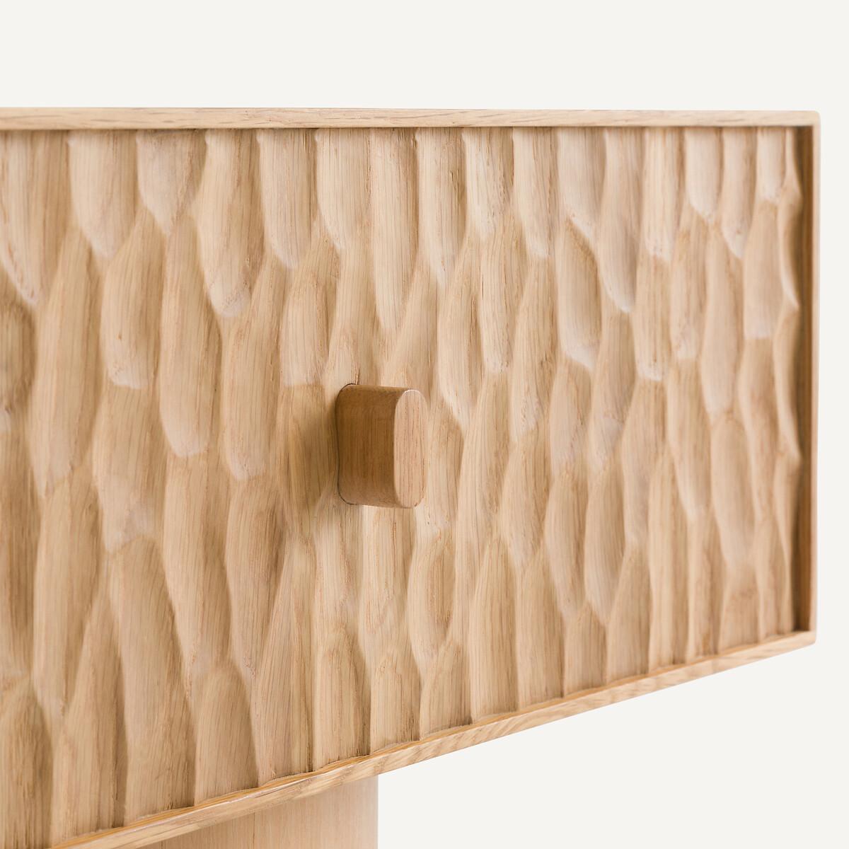 Mason Oak Bedside Table with Drawer – image 5