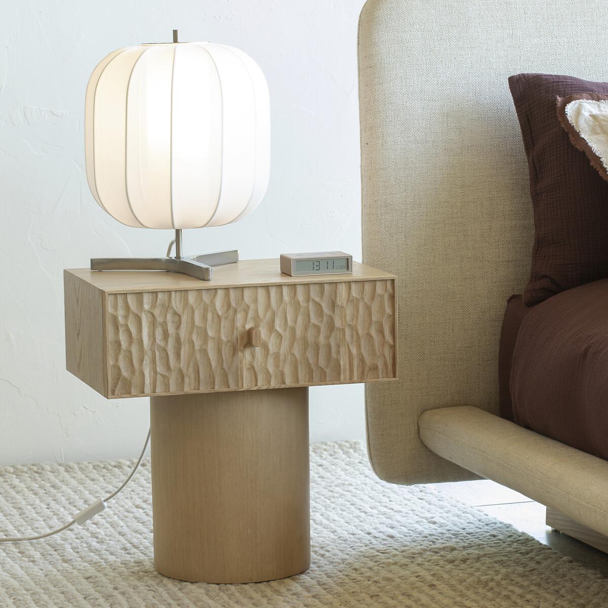 Mason Oak Bedside Table with Drawer – image 10
