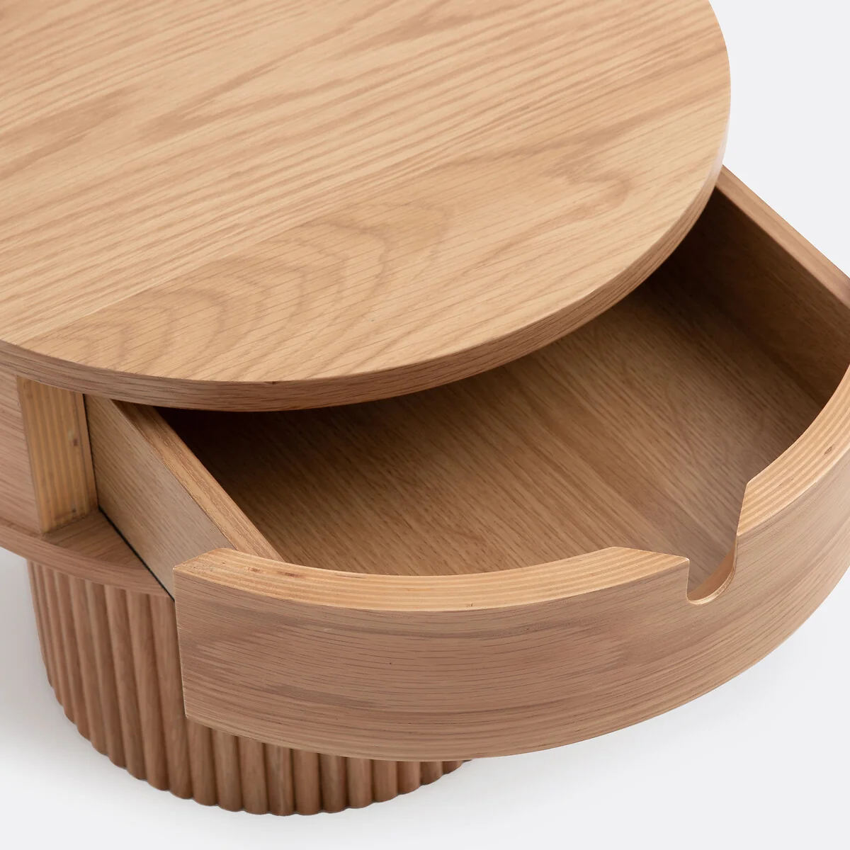 Tamita 1-Drawer Fluted Base Bedside Table – image 6