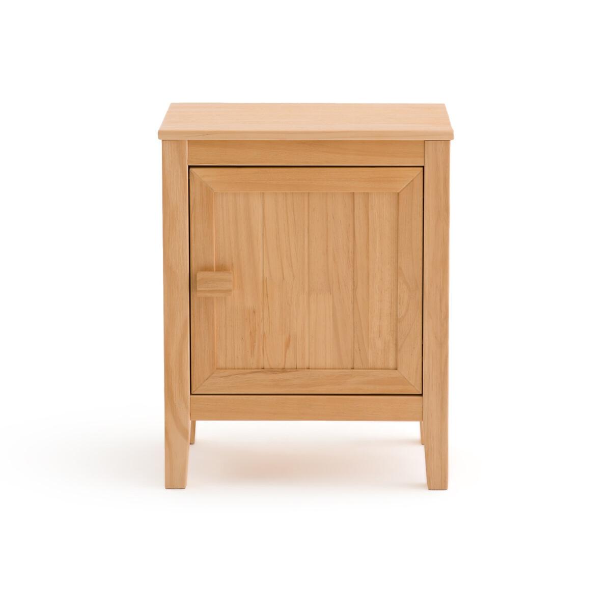 Carlos Solid Pine Cupboard Bedside Table – image 2