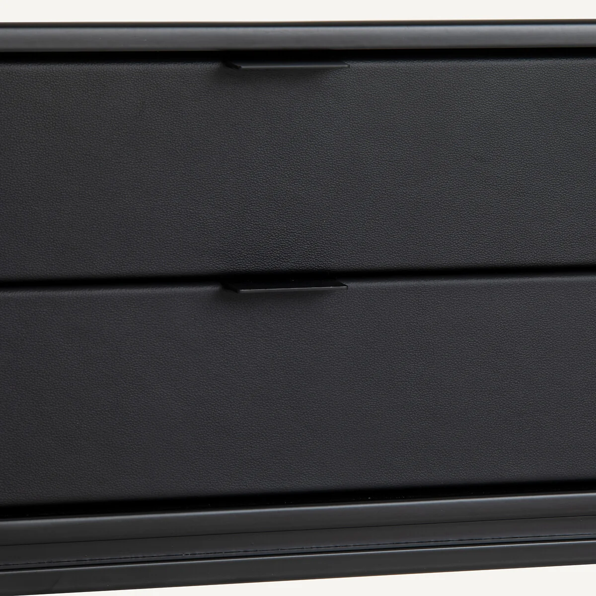 Réalto Metal & Leather Bedside Table – image 5
