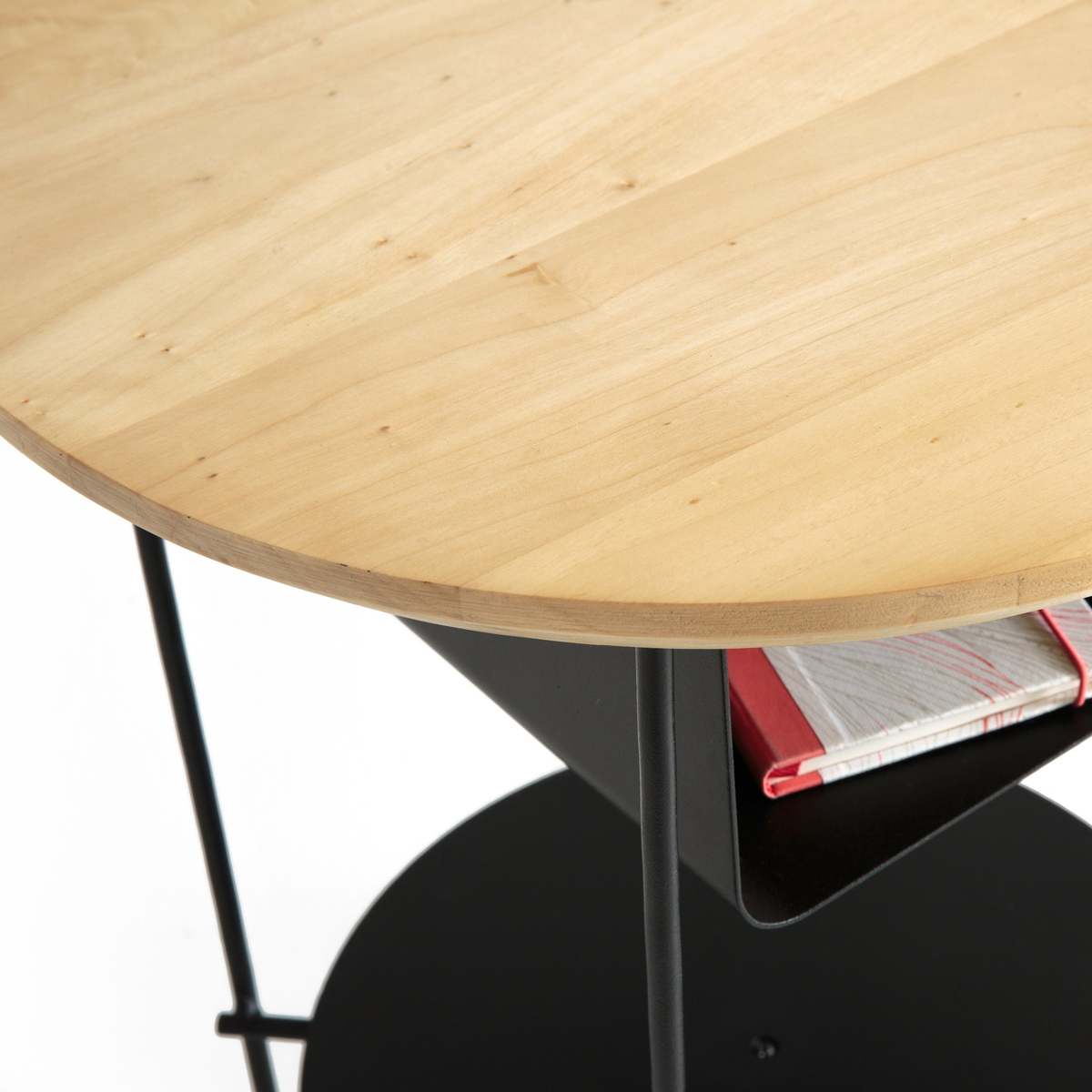 BANGOR Wood and Metal Bedside/End Table – image 3