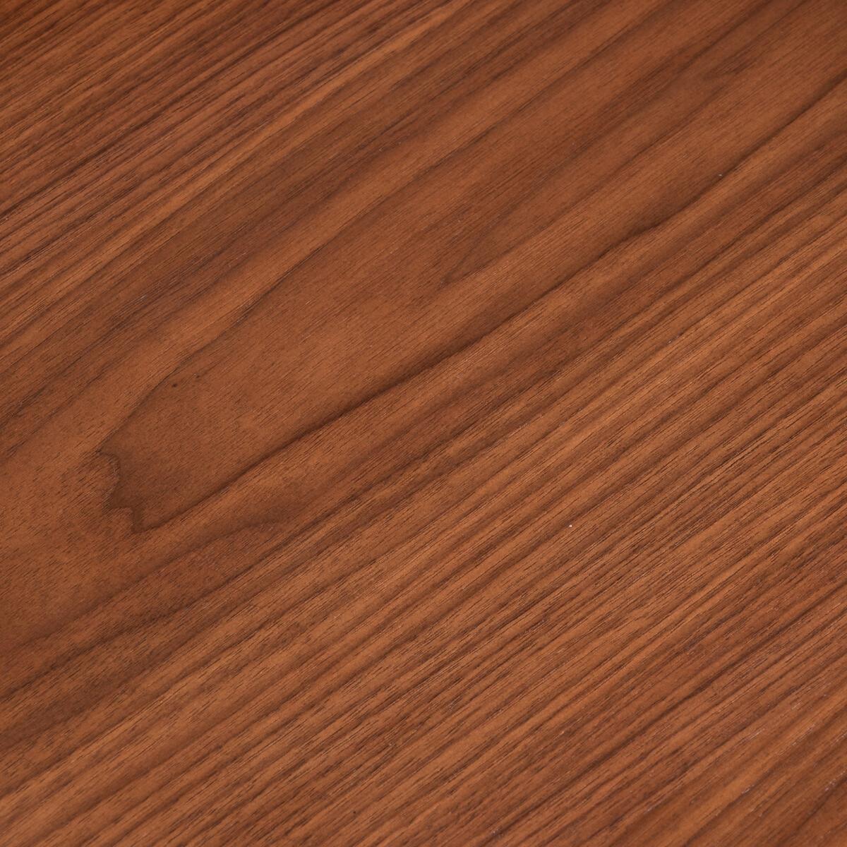 Firmo Walnut & Leather Bedside Table Drawers – image 6