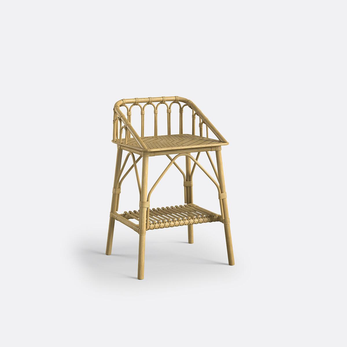 Malu Vintage Rattan Bedside Table – image 3