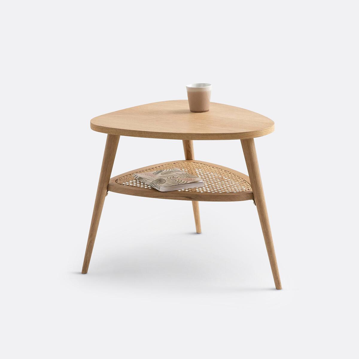 Buisseau Two-Tier Cane Bedside Table – image 2