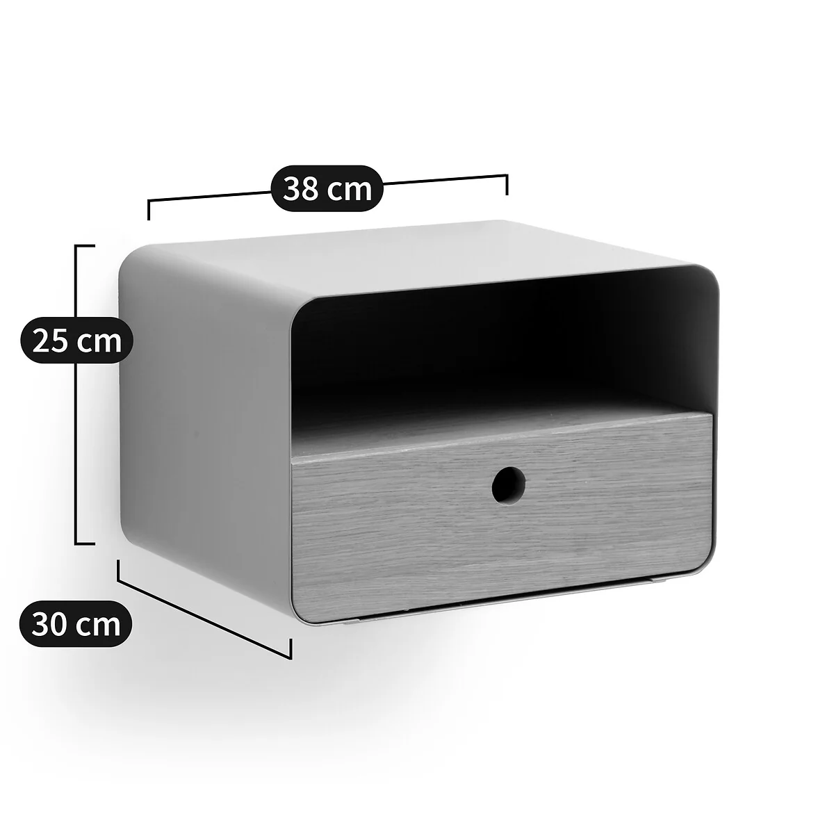 Jimi Wall Mounted Bedside Table – image 6