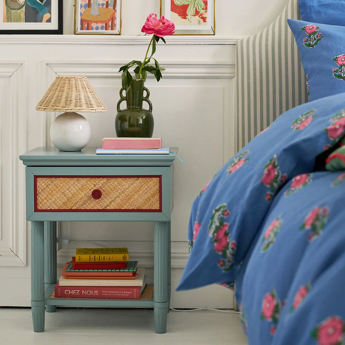 Sidore 1 Drawer Bedside Table – image 2