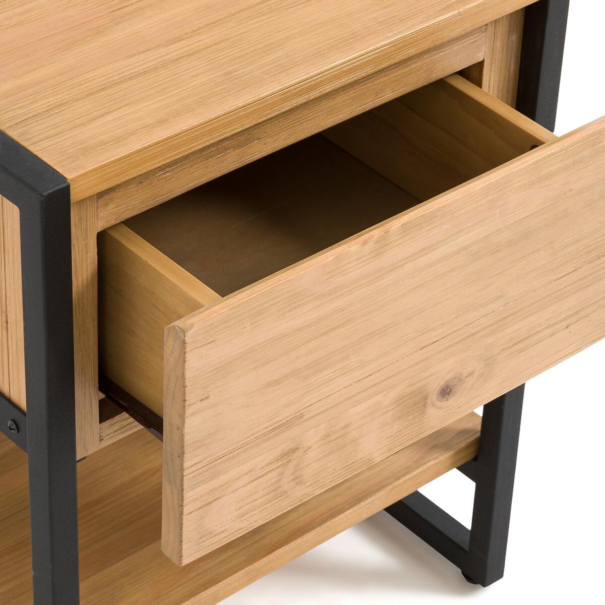 Hiba 1-Drawer Bedside Table – image 3
