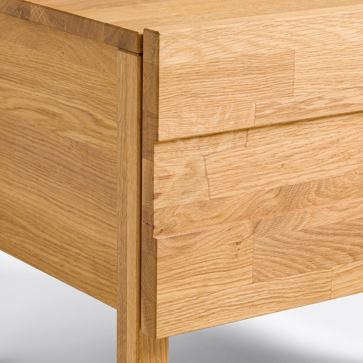 Ariles Finger-Jointed Oak Bedside Table – image 5