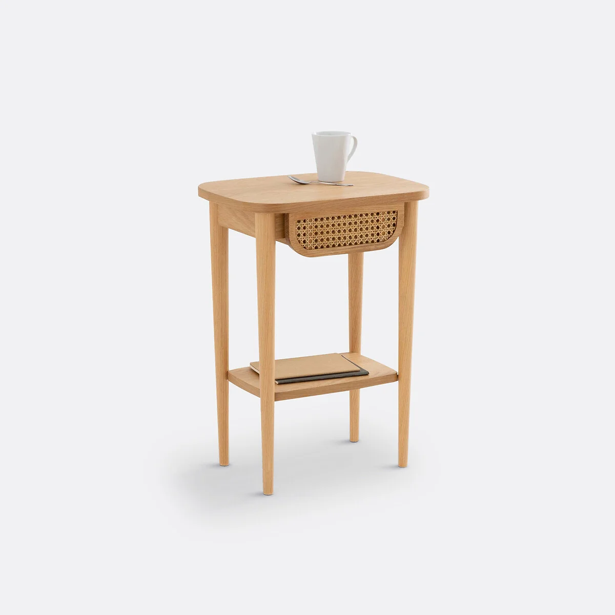 Buisseau Cane Bedside Table – image 4