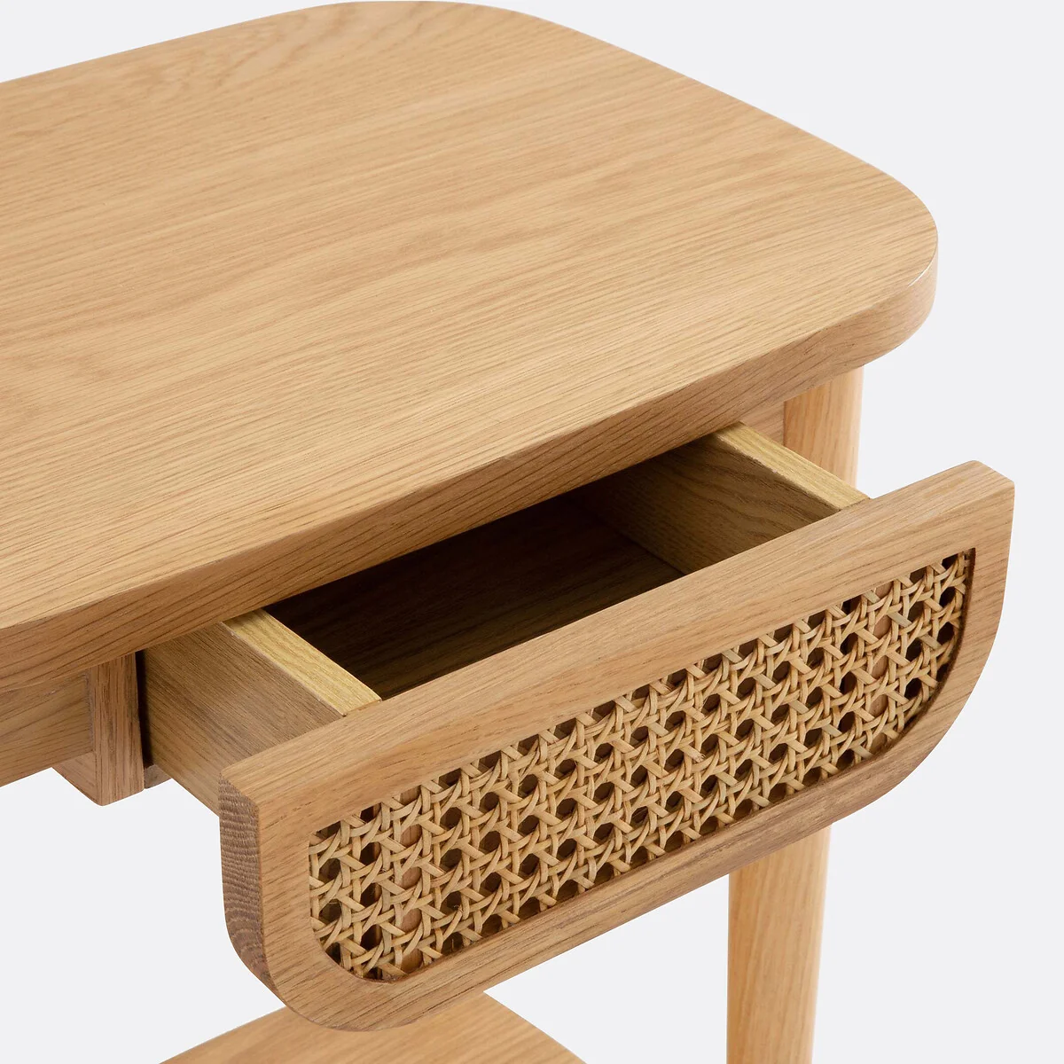 Buisseau Cane Bedside Table – image 6
