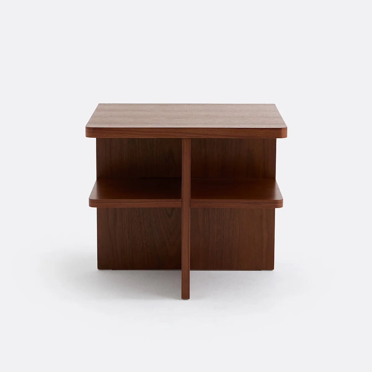 Caliste Bedside Table with Walnut Veneer – image 3