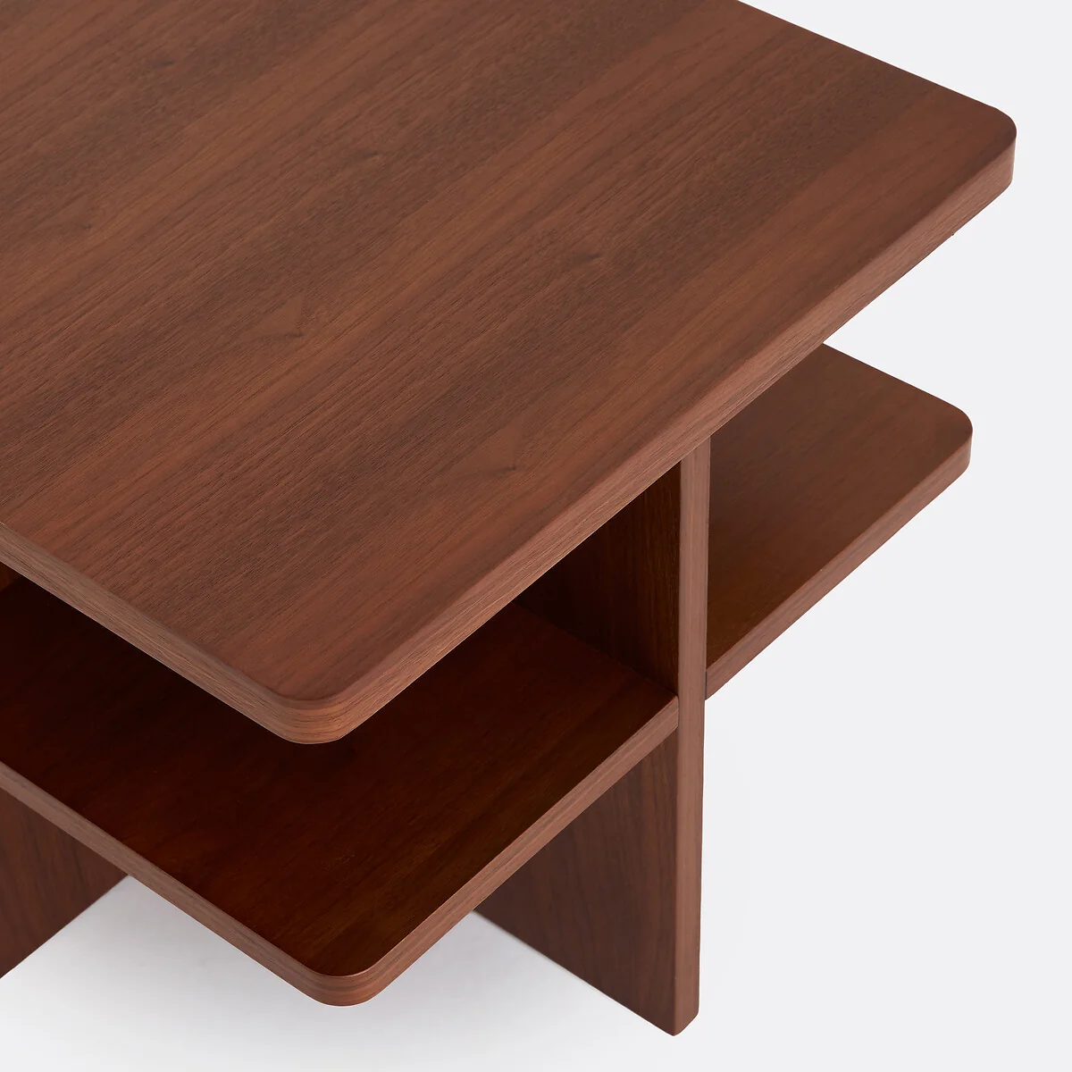 Caliste Bedside Table with Walnut Veneer – image 5