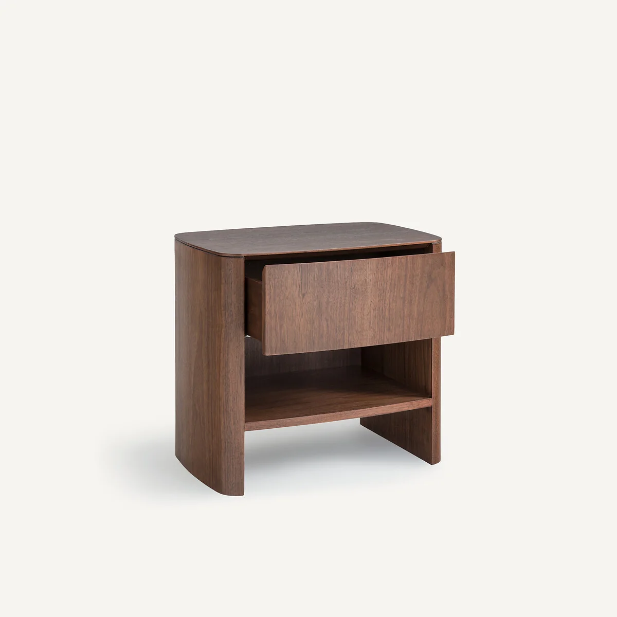 Willow Bedside Table in Walnut Or Oak Veneer – image 4