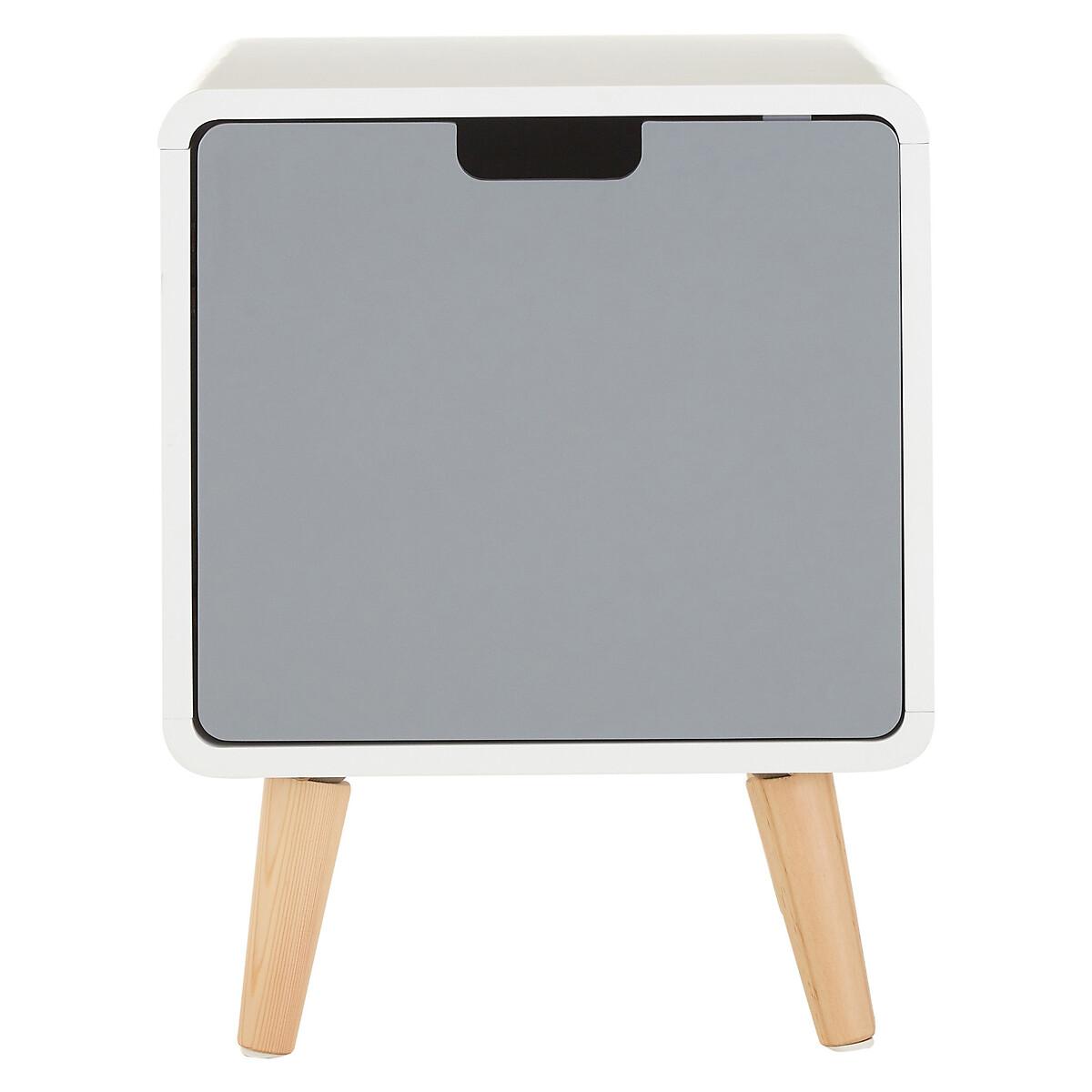Nordic 1-Door Bedside Table – image 3