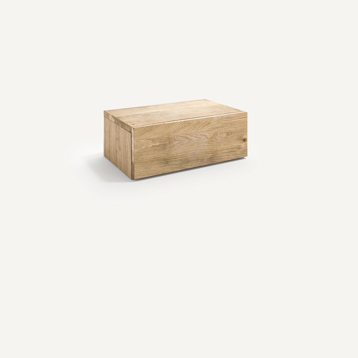 Paul Solid Oak Wall-Mounted Bedside Table – image 2