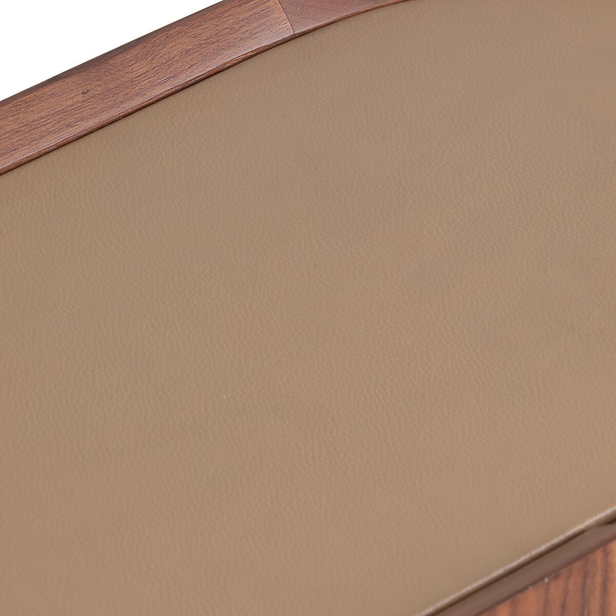 Aslen Walnut & Leather Bedside Table – image 7