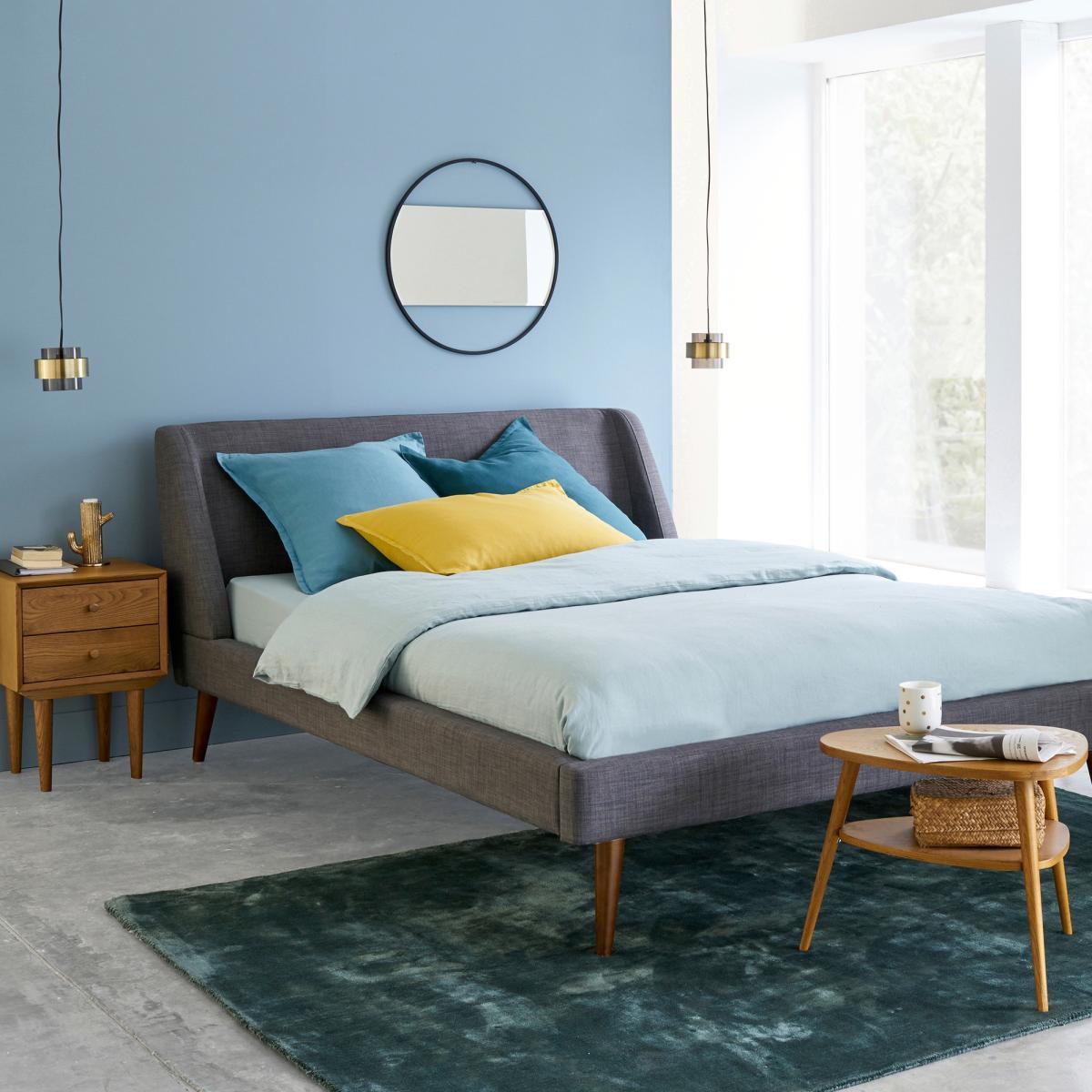 Quilda Vintage Two-Tier Bedside Table – image 2