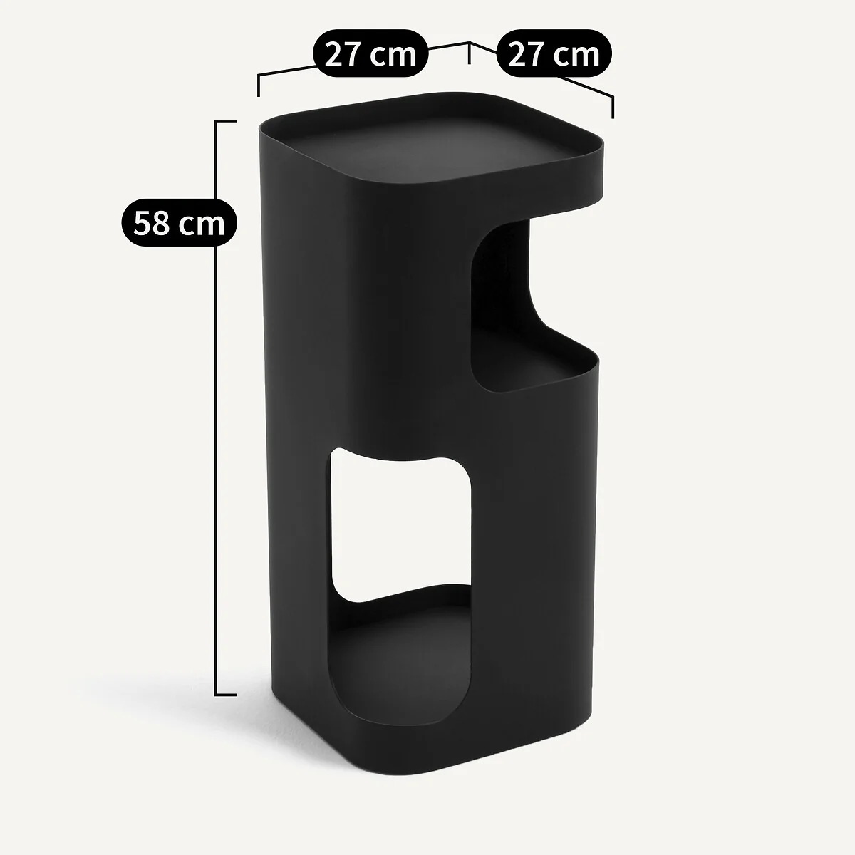 Sandoval XS Metal Bedside Table – image 3