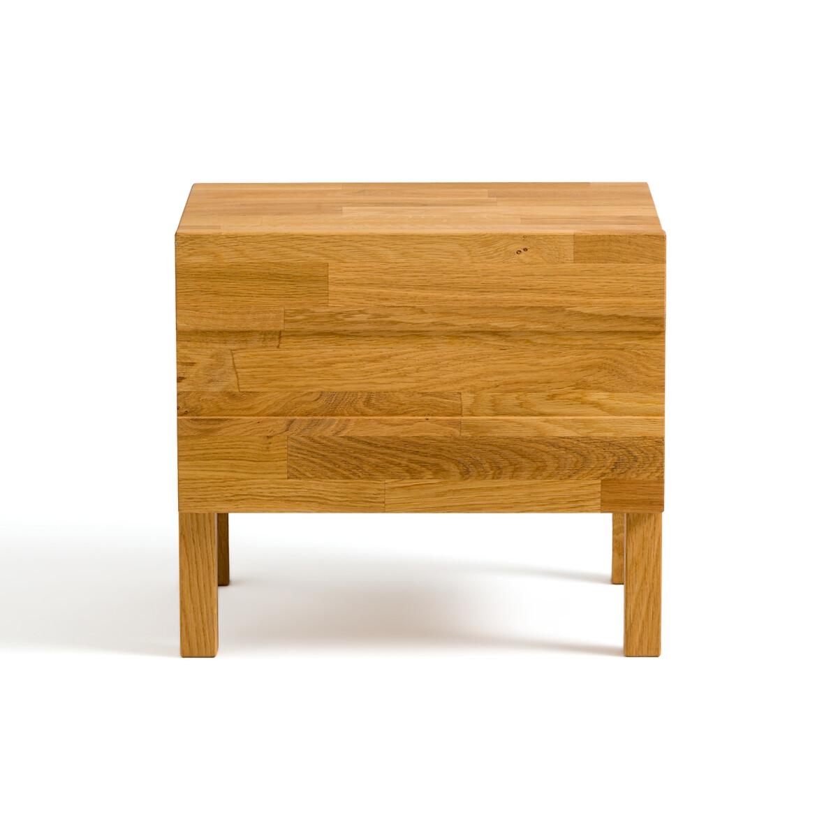 Ariles Finger-Jointed Oak Bedside Table – image 2