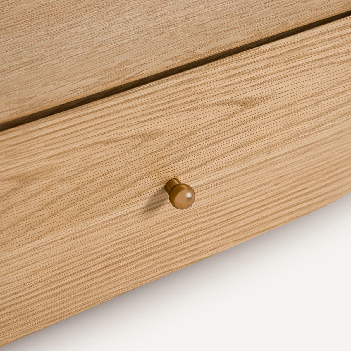 Firmo Wall-Mounted Bedside Table in Oak Veneer and Fabric – image 6