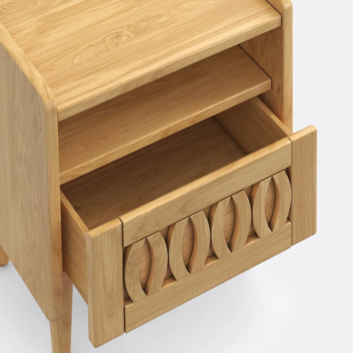 Malaya Vintage Bedside Table in Solid Pine – image 3