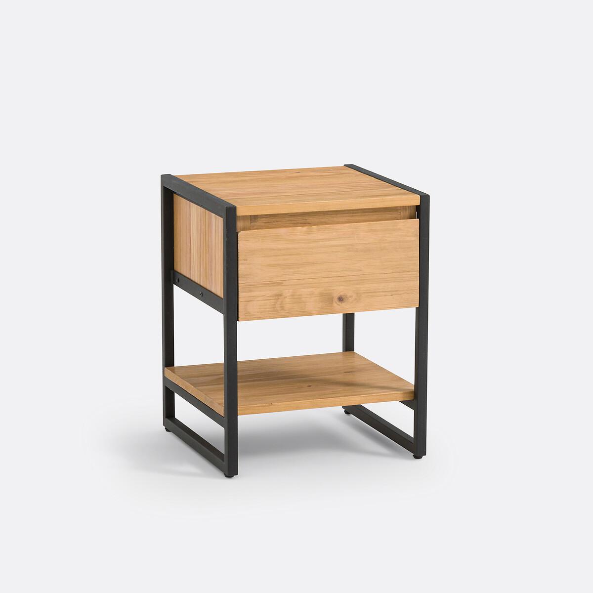 Hiba 1-Drawer Bedside Table – image 2