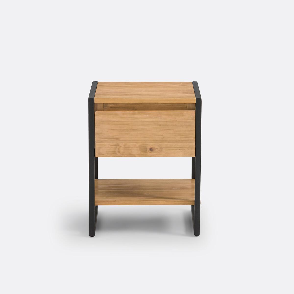 Hiba 1-Drawer Bedside Table – image 3