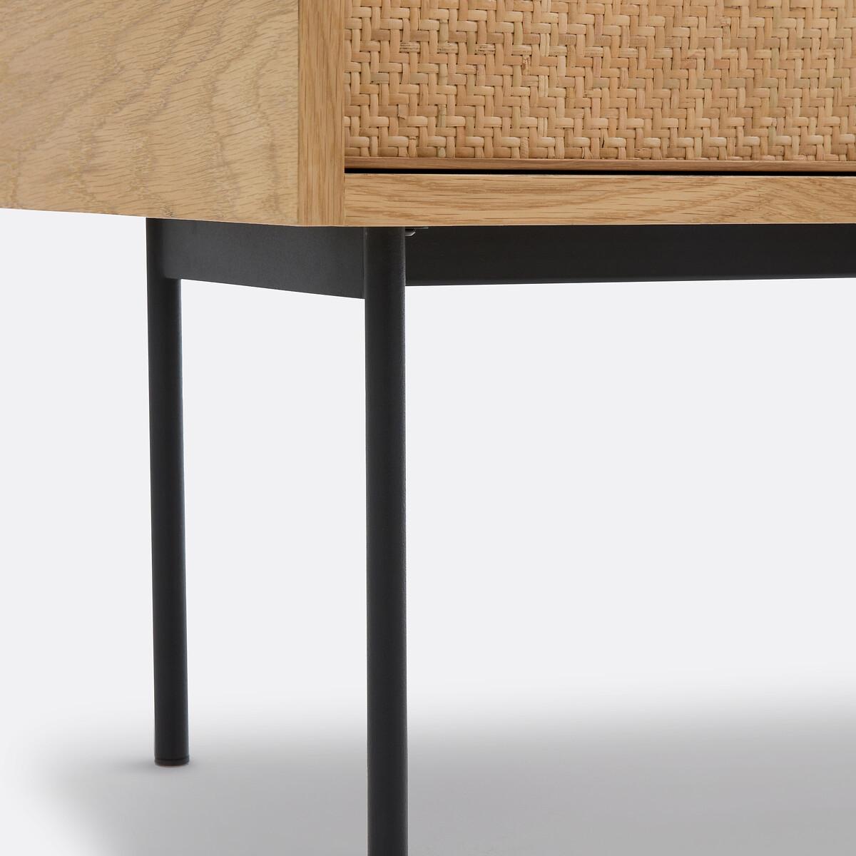 Louison Woven Rattan 2-Drawer Bedside Table – image 6