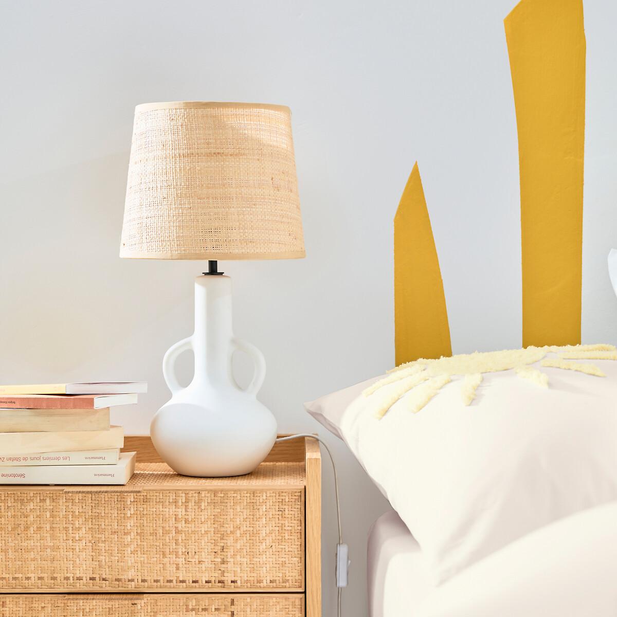 Louison Woven Rattan 2-Drawer Bedside Table – image 9