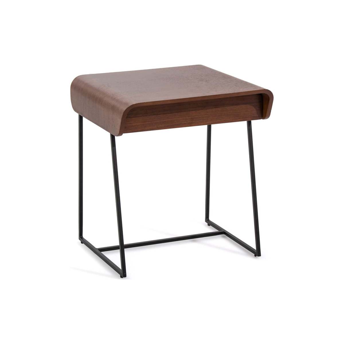 Bardi 1-Drawer Bedside Table Designed by E Gallina – image 2