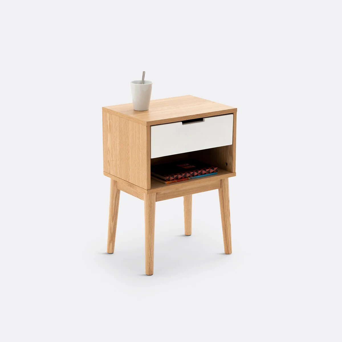 Jimi Vintage-Style Bedside Table – image 3