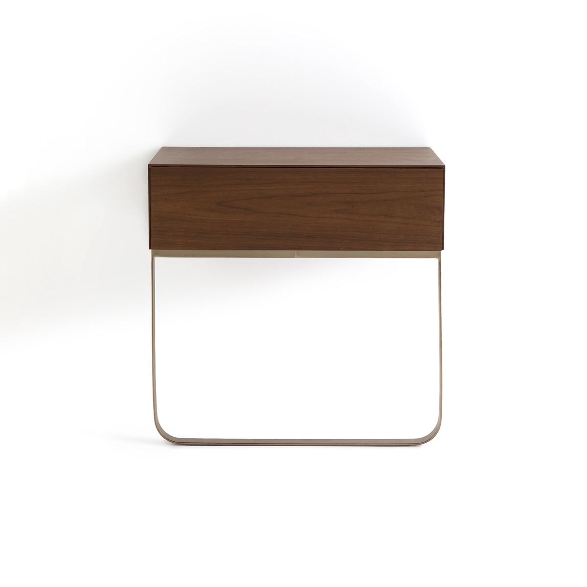 Merten Walnut Wall-Mounted Bedside Table – image 2