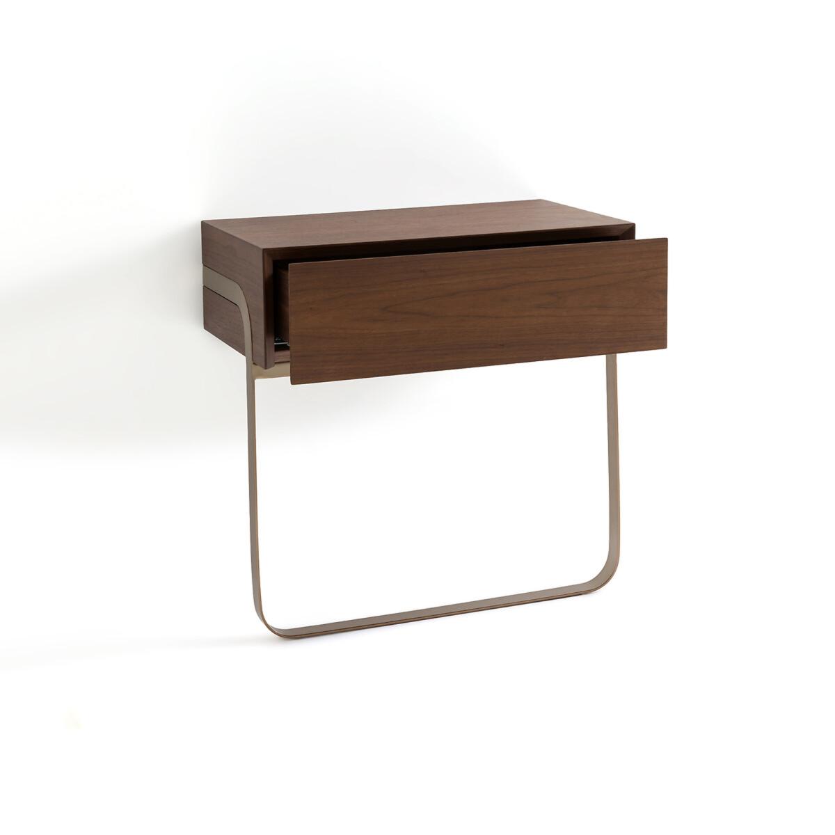 Merten Walnut Wall-Mounted Bedside Table – image 3