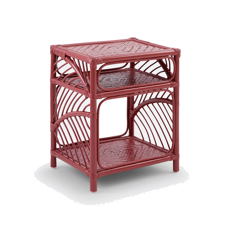 Marrak Rattan Bedside Table – image 1