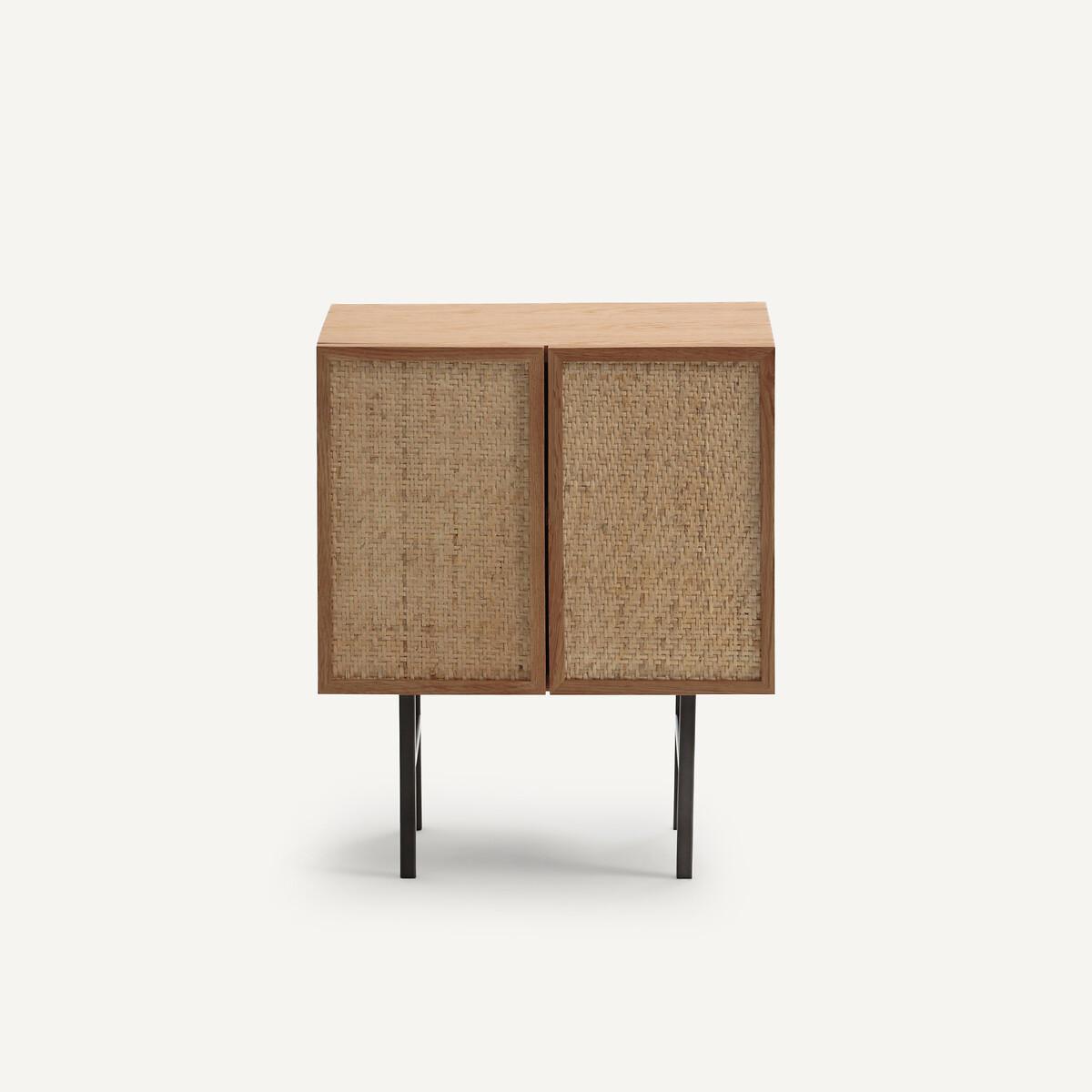Pletenice Oak Veneer Bedside Table – image 4