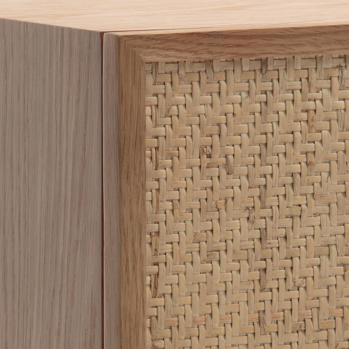 Pletenice Oak Veneer Bedside Table – image 5