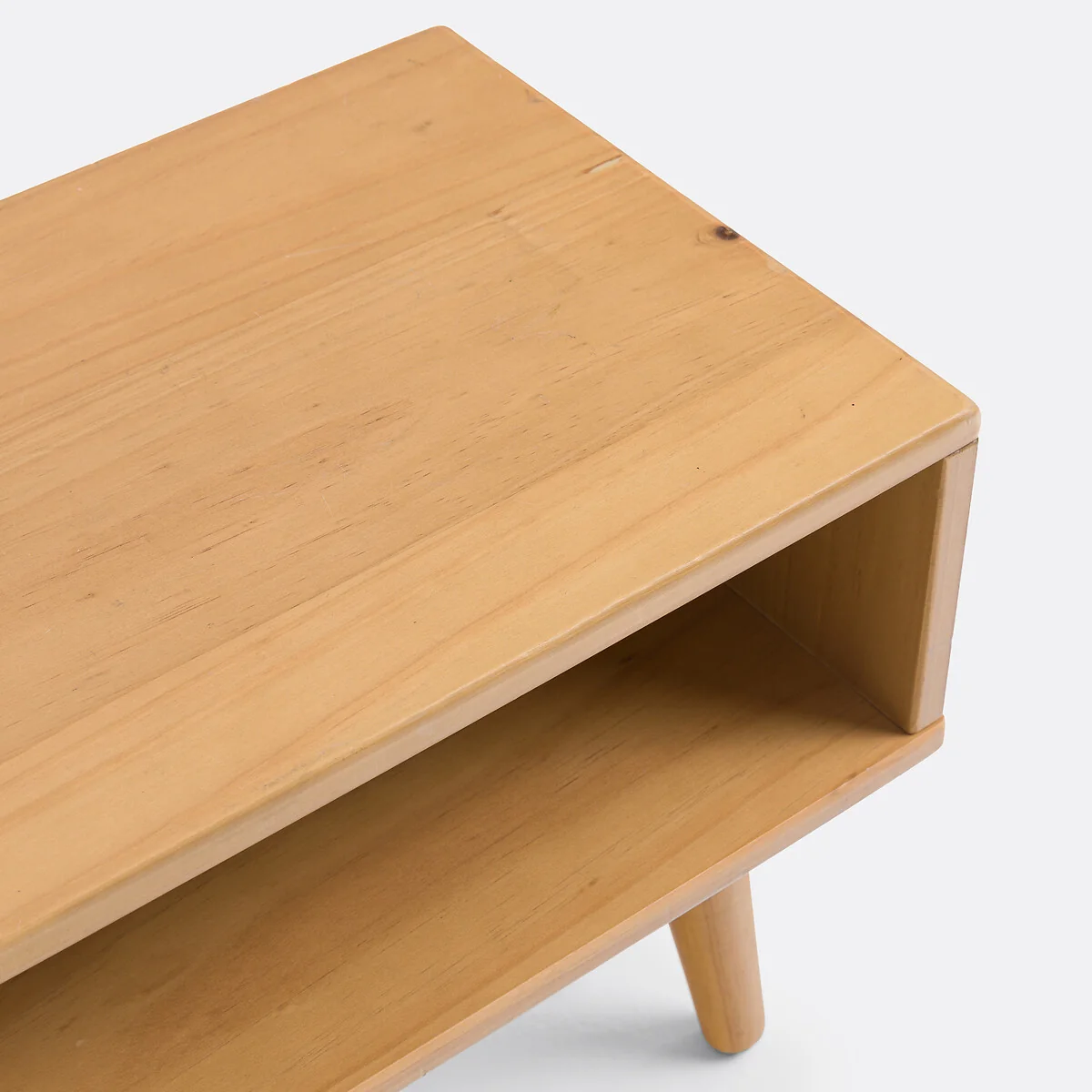Jimi Vintage Bedside Table in Solid Pine – image 4