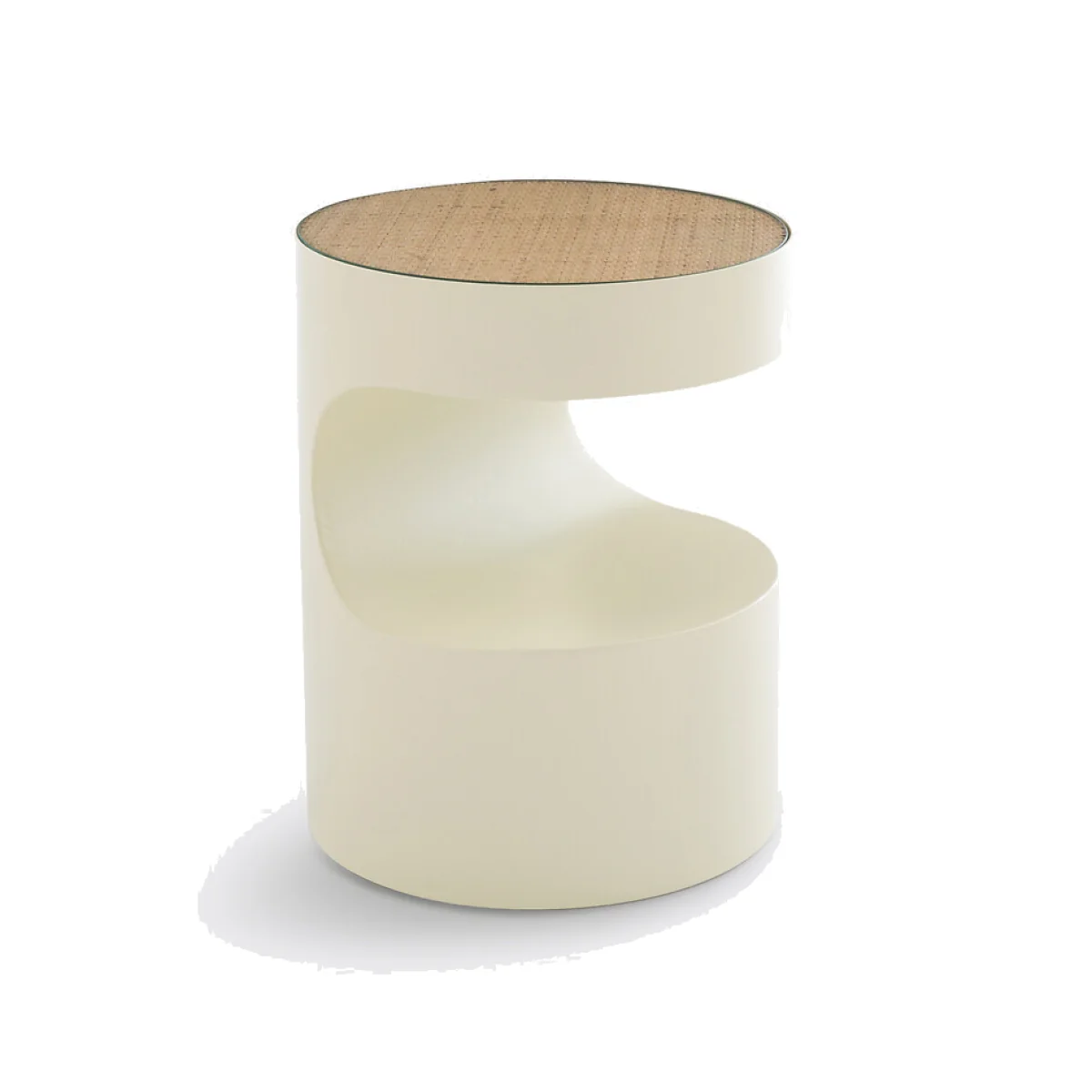Rimel Metal Bedside Table – image 1