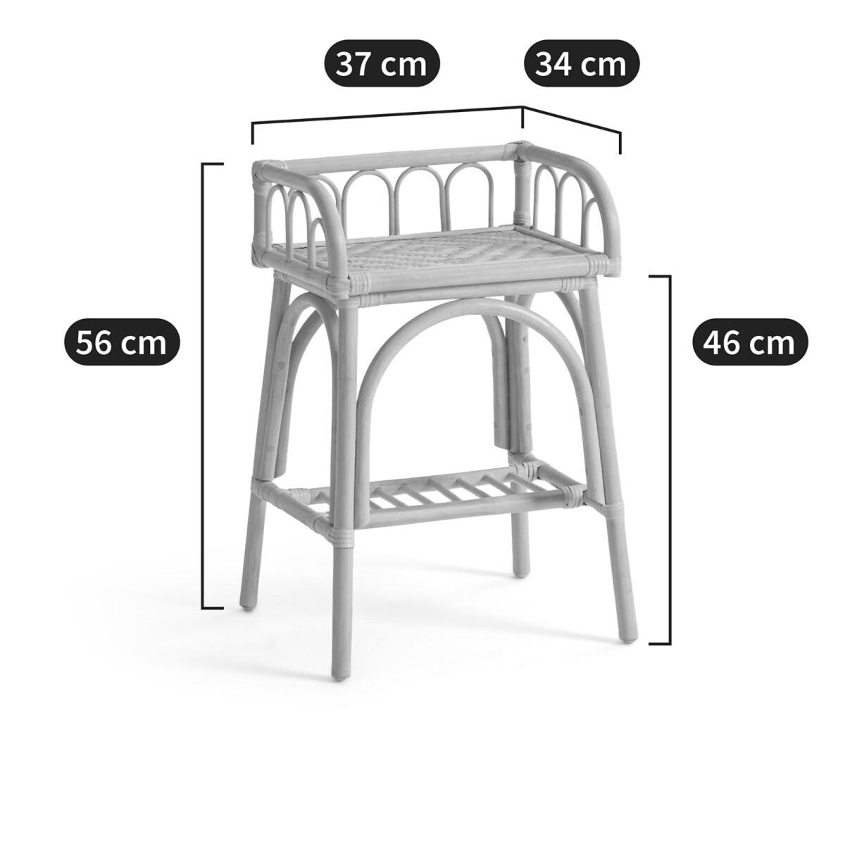 Albin Rattan Child's Bedside Table – image 8