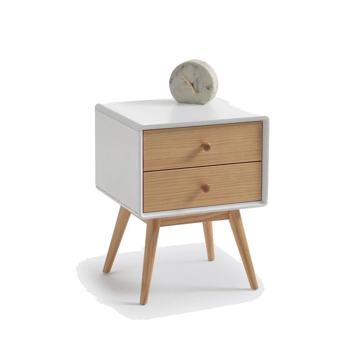 Jimi Bedside Table with 2 Drawers – image 1