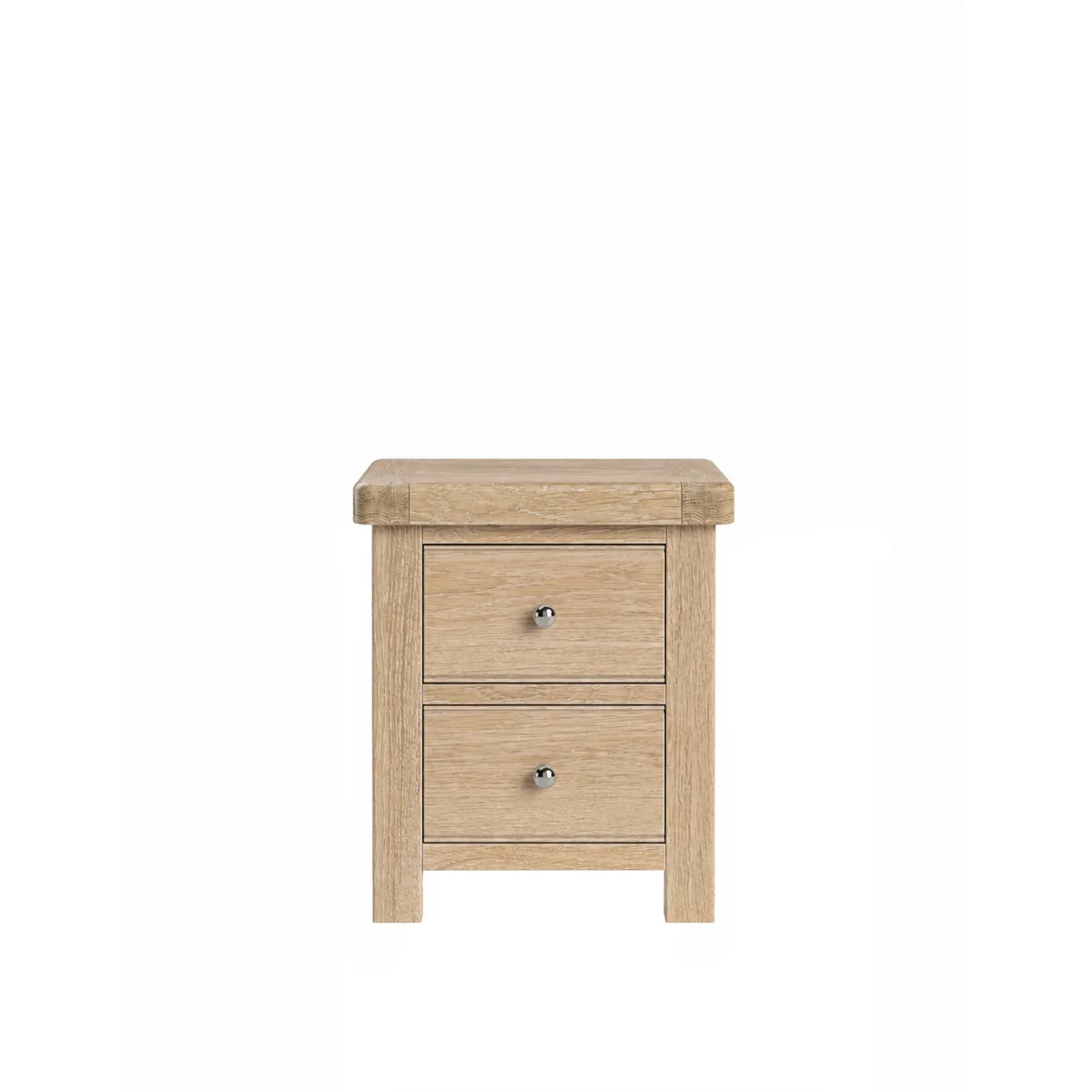 Corndell Normandy Oak Bedside Table Neutral – image 2