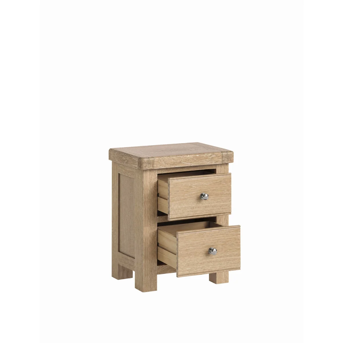 Corndell Normandy Oak Bedside Table Neutral – image 6