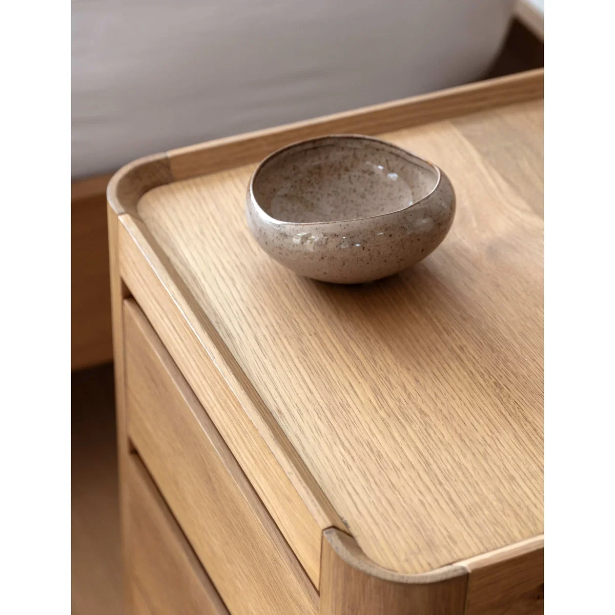 Gallery Direct Ember Two Drawer Bedside Table Natural – image 11