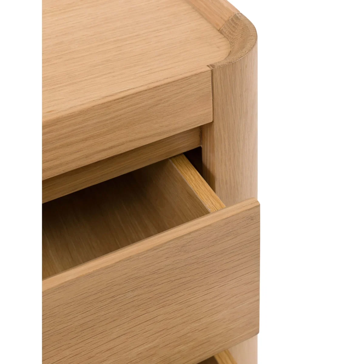 Gallery Direct Ember Two Drawer Bedside Table Natural – image 5
