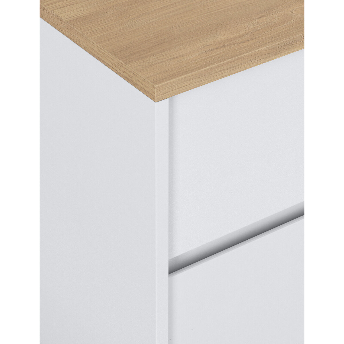 M&S Loft Bedside Table - 1SIZE - White, White – image 3
