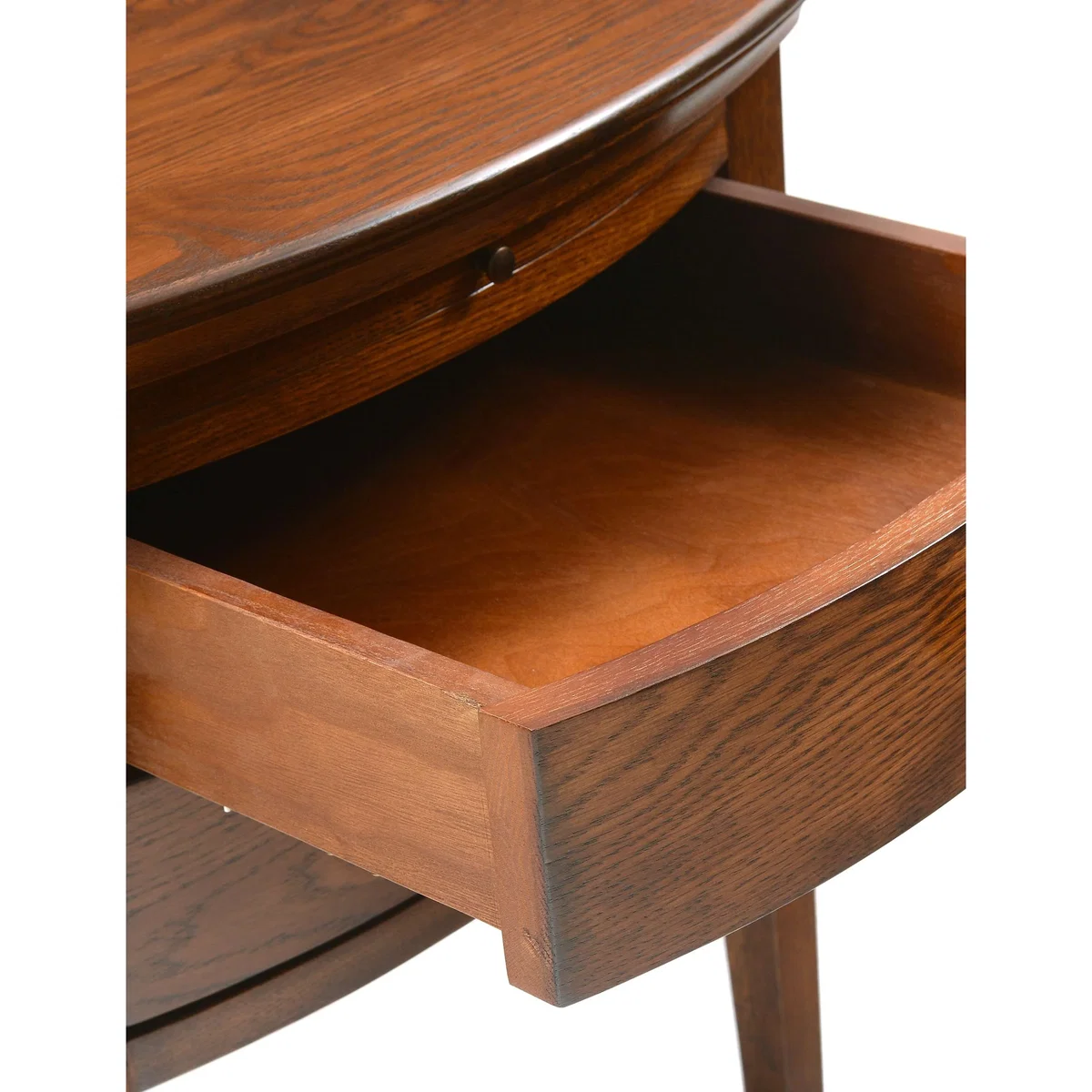 Cotswold Company Winchcombe 2 Drawer Bedside Table Dark Brown – image 5